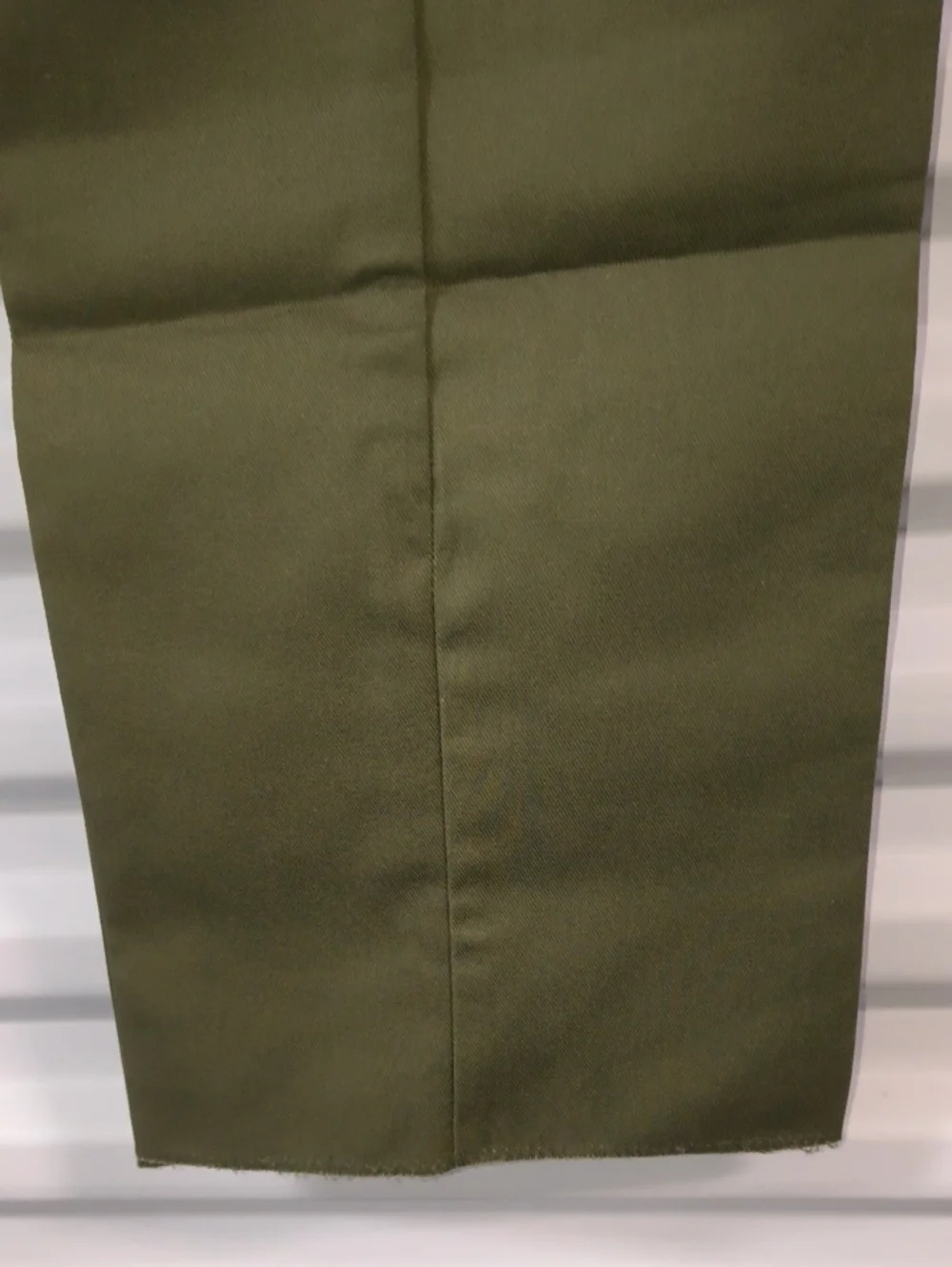 Vtg Boy's Scout Of America Olive Green Pants With Loose Ends Sz 20 Waist 30 NWT